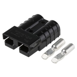 1 pcs - Anderson Power Products, SB50 Series Male 2 Way Battery Connector, 50.0A, 600 V