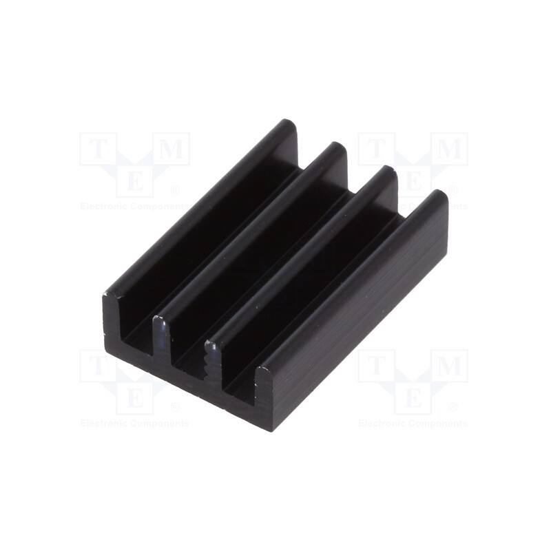 10 pcs : ICKSMDM21SA - Heatsink: extruded, L: 21mm, W: 14mm, H: 6mm, 31K/W, aluminium
