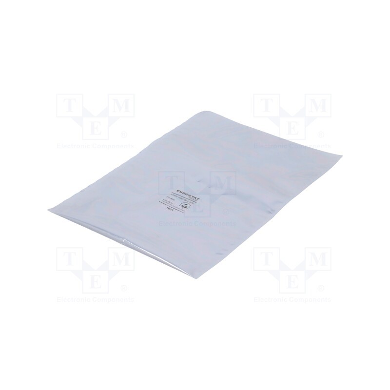 50 pcs : 20-871-0812 - Protection bag, ESD, L: 305mm, W: 203mm, Thk: 76um