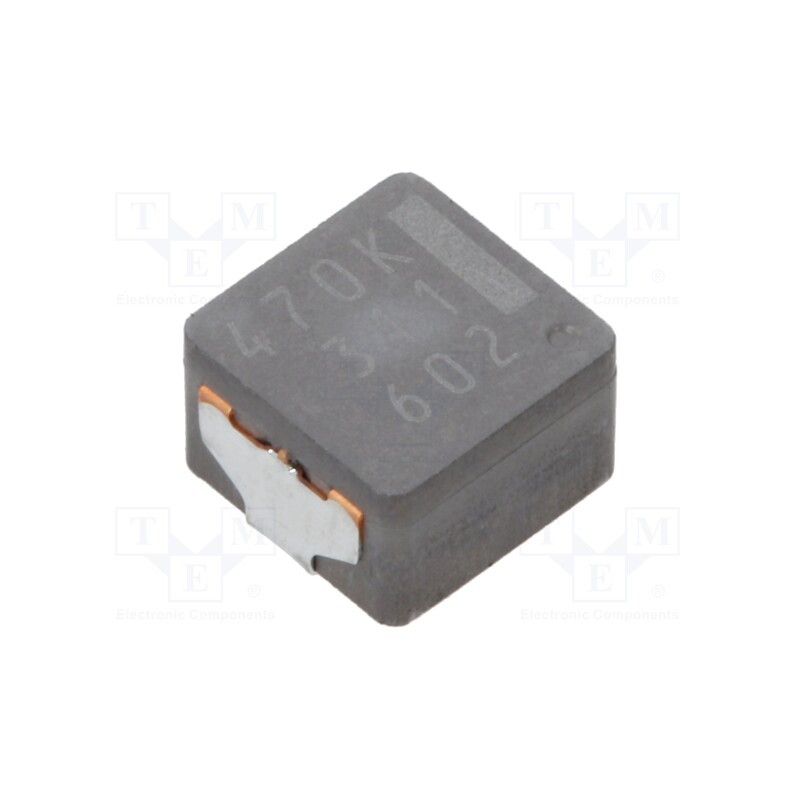 10 pcs : ETQP4M470KFM - Inductor: wire, SMD, 47uH, 2.9A, 163.46Ω, ±20%, 4.8x7x7.4mm, ETQP4M