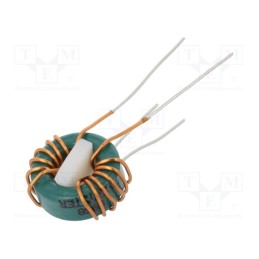 10 pcs : DTS-12,5/0,22/1,9-H - Inductor: wire, THT, 220uH, 1.9A, 20mΩ, 230VAC, 14x5mm, -20÷50%