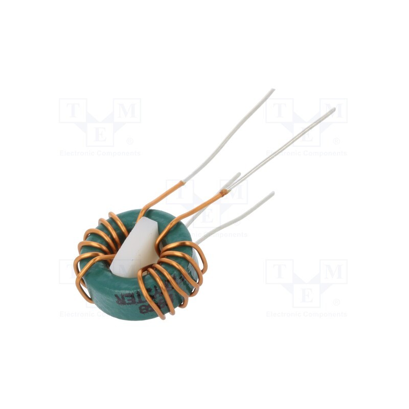 10 pcs : DTS-12,5/0,22/1,9-H - Inductor: wire, THT, 220uH, 1.9A, 20mΩ, 230VAC, 14x5mm, -20÷50%