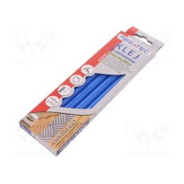 10 pcg : BN1021C UN NIE - Hot melt glue, Ø: 11mm, blue, L: 200mm, Bonding: 15÷20s, 5pcs.