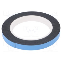 10 rol : 4234 PIANKOWA 0,8 MM 12MM-5M - Tape: fixing, W: 12mm, L: 5m, Thk: 0.8mm, two-sided adhesive, acrylic