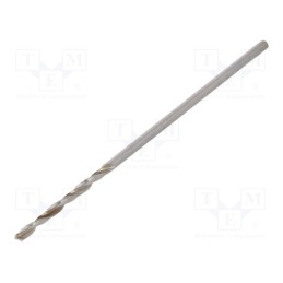 10 pcs : 18400100100 - Drill bit, for metal, Ø: 1mm, L: 34mm, Working part len: 12mm, Pro