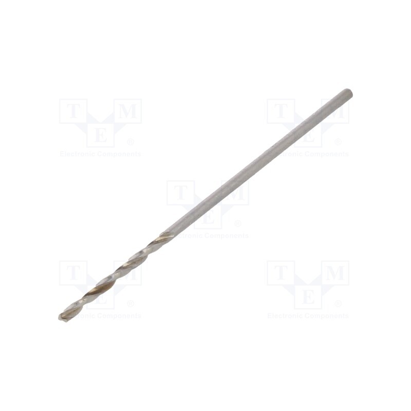 10 pcs : 18400100100 - Drill bit, for metal, Ø: 1mm, L: 34mm, Working part len: 12mm, Pro