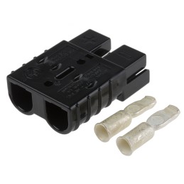 1 pcs - Anderson Power Products, SB50 Series Male 2 Way Battery Connector, 50.0A, 600 V