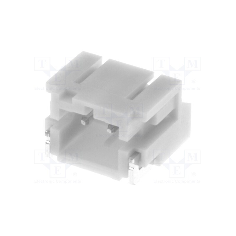 20 pcs : S2B-PH-SM4-TB (LF)(SN) - Socket, wire-board, male, PH, 2mm, PIN: 2, SMT, 100V, 2A, -25÷85°C