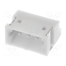 10 pcs : S3B-ZR-SM4A-TF (LF)(SN) - Socket, wire-board, male, ZH, 1.5mm, PIN: 3, SMT, 50V, 1A, -25÷85°C