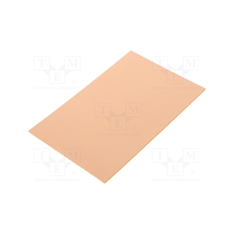10 pcs : 620-4 - Laminate, hard paper, 1.6mm, L: 100mm, W: 160mm, Coating: copper