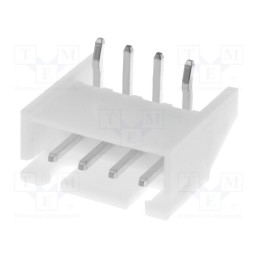 20 pcs : S4B-XH-A-1 (LF)(SN) - Socket, wire-board, male, XH, 2.5mm, PIN: 4, THT, 250V, 3A, -25÷85°C