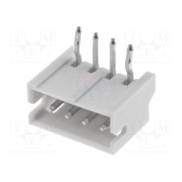 20 pcs : S4B-ZR (LF)(SN) - Socket, wire-board, male, ZH, 1.5mm, PIN: 4, THT, 50V, 1A, -25÷85°C