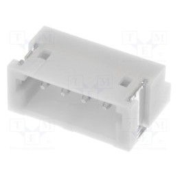 10 pcs : S4B-ZR-SM4A-TF (LF)(SN) - Socket, wire-board, male, ZH, 1.5mm, PIN: 4, SMT, 50V, 1A, -25÷85°C