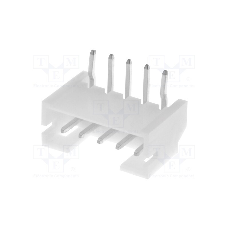 20 pcs : S5B-PH-K-S (LF)(SN) - Socket, wire-board, male, PH, 2mm, PIN: 5, THT, 100V, 2A, -25÷85°C