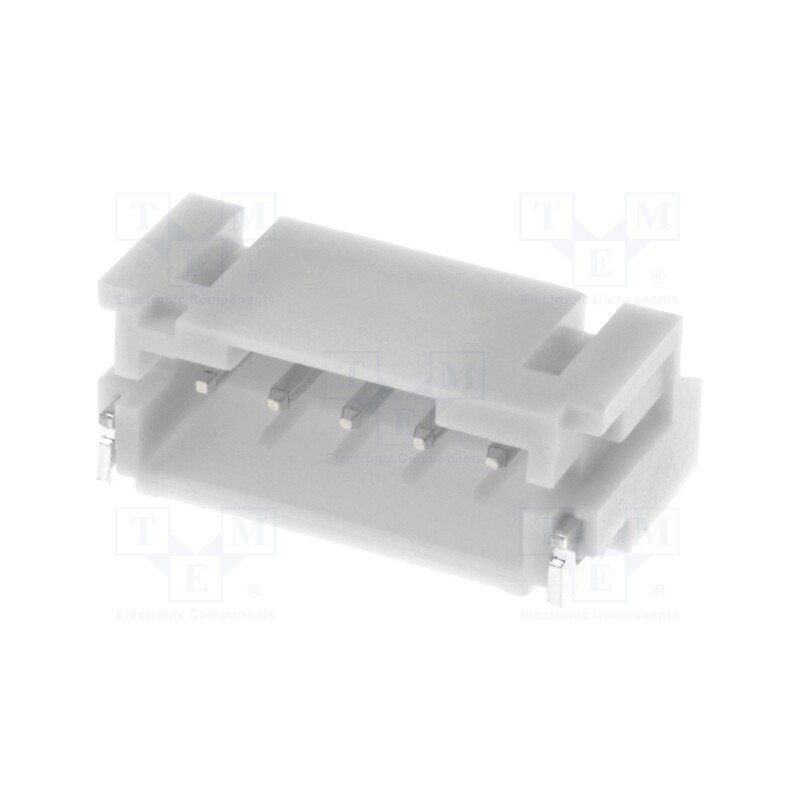 10 pcs : S5B-PH-SM4-TB (LF)(SN) - Socket, wire-board, male, PH, 2mm, PIN: 5, SMT, 100V, 2A, -25÷85°C
