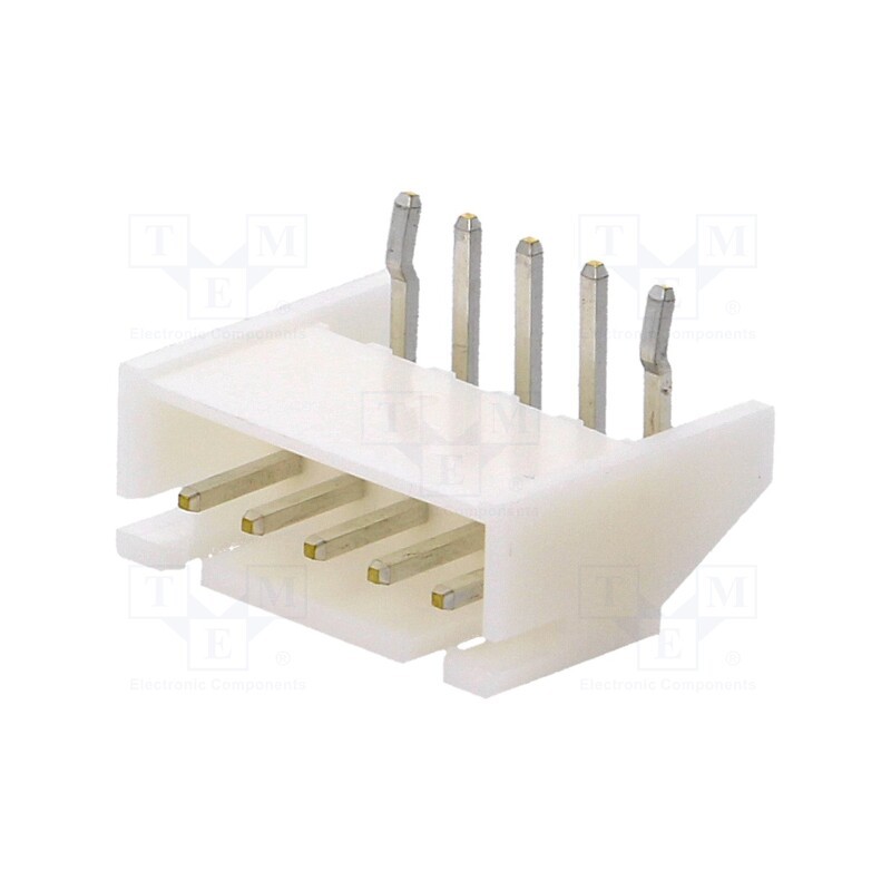 20 pcs : S5B-XH-A (LF)(SN) - Socket, wire-board, male, XH, 2.5mm, PIN: 5, THT, 250V, 3A, -25÷85°C