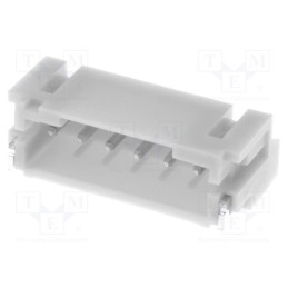 10 pcs : S6B-PH-SM4-TB (LF)(SN) - Socket, wire-board, male, PH, 2mm, PIN: 6, SMT, 100V, 2A, -25÷85°C