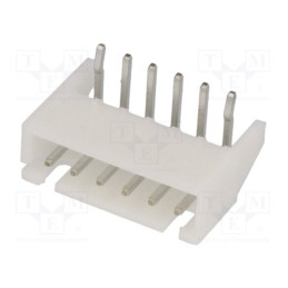 20 pcs : S6B-XH-A (LF)(SN) - Socket, wire-board, male, XH, 2.5mm, PIN: 6, THT, 250V, 3A, -25÷85°C