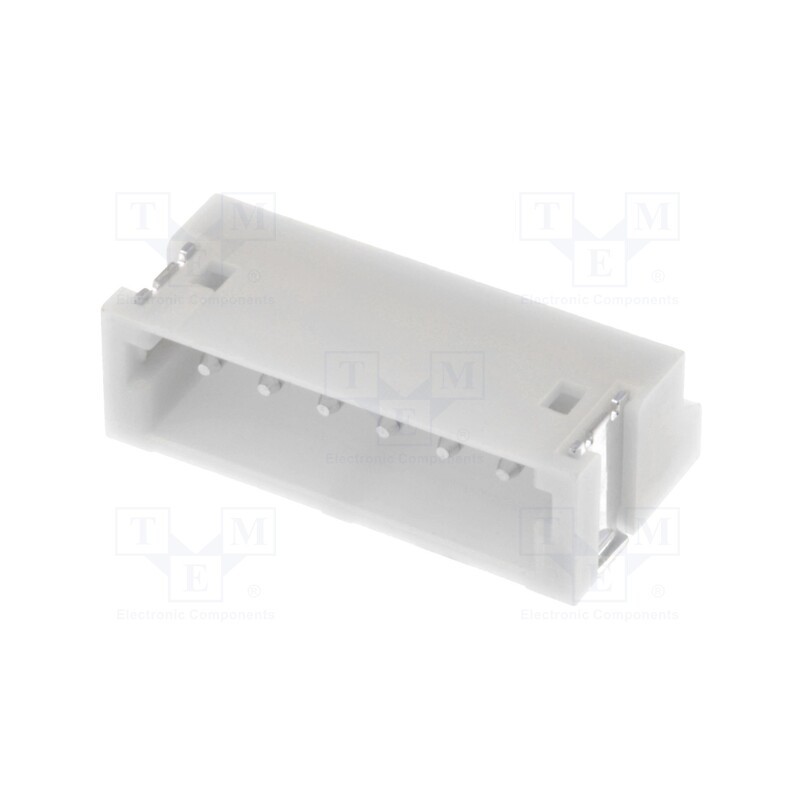 10 pcs : S6B-ZR-SM4A-TF (LF)(SN) - Socket, wire-board, male, ZH, 1.5mm, PIN: 6, SMT, 50V, 1A, -25÷85°C