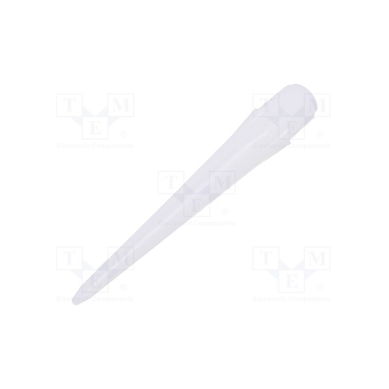 10 pcs : EA4160-HD - Needle: plastic, 4', straight,conical, Mounting: 1/4', 1.58mm