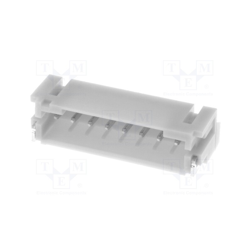 10 pcs : S8B-PH-SM4-TB (LF)(SN) - Socket, wire-board, male, PH, 2mm, PIN: 8, SMT, 100V, 2A, -25÷85°C