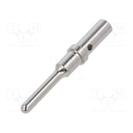 10 pcs : SA1000 - Contact, male, 16, nickel plated, 14AWG, PX0, turned contacts