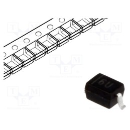 10 pcs : SD12.TCT - Diode: TVS, 350W, 13.3V, 15A, unidirectional, SOD323,