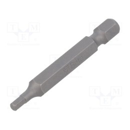 10 pcs : 862PE/3 - Screwdriver bit, hex key, HEX 3mm, Overall len: 50mm
