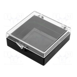 10 pcs : V5-20 - Container: single, polystyrene,polycarbonate, 65x65x20mm