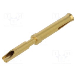 10 pcs : SA3179/1 - Contact, female, copper alloy, gold-plated, 28AWG÷24AWG, 3A