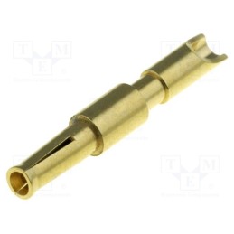 10 pcs : SA3347/1 - Contact, female, copper alloy, gold-plated, 26AWG÷22AWG, 5A