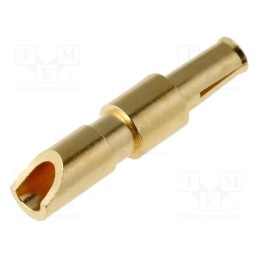 10 pcs : SA3349/1 - Contact, female, copper alloy, gold-plated, 24AWG÷20AWG, 10A