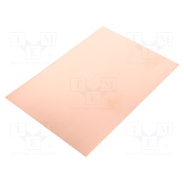 10 pcs : - Laminate, FR4,epoxy resin, 0.6mm, L: 170mm, W: 120mm, double sided