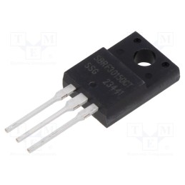10 pcs : SBRF30150CT - Diode: Schottky rectifying, THT, 150V, 30A, ITO220AB, , Ir: 1mA