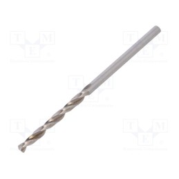 10 pcs : 18400200100 - Drill bit, for metal, Ø: 2mm, L: 49mm, Working part len: 24mm, Pro