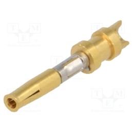 10 pcs : SA3623/S - Contact, female, brass, nickel plated, 20AWG÷18AWG, soldering