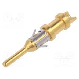 10 pcs : SA3624/P - Contact, male, brass, nickel plated, 18AWG÷14AWG, Buccaneer 6000