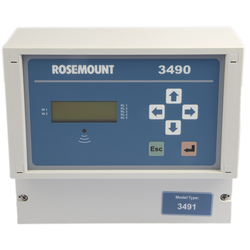 1 pcs - Rosemount 3490 Series Level Controller - Wall Mount ATEX, 115 [arrow/] 230 V ac 1 Current, Voltage Input 1 x 4 - 20mA +