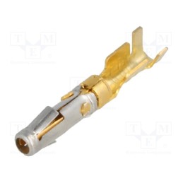 10 pcs : SAF16B-02G03 - Contact, female, gold-plated, 18AWG÷16AWG, CB, bulk, crimped, 10A