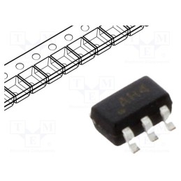 10 pcs : SP1001-04JTG - Diode: TVS array, 2A, quadruple,common anode, SOT25, Ch: 4