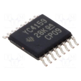 10 pcs : TS3A44159PWR - IC: analog switch, demultiplexer,multiplexer, 2: 1, Ch: 4, TSSOP16