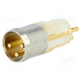 10 pcs : SAL-8-ESTM3-L - Connector: circular, male, PIN: 3, for molding,for cable, 3A, 60V