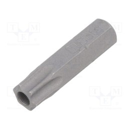 10 pcs : 861RTX/40 - Screwdriver bit, Torx® with protection, T40H, Overall len: 25mm