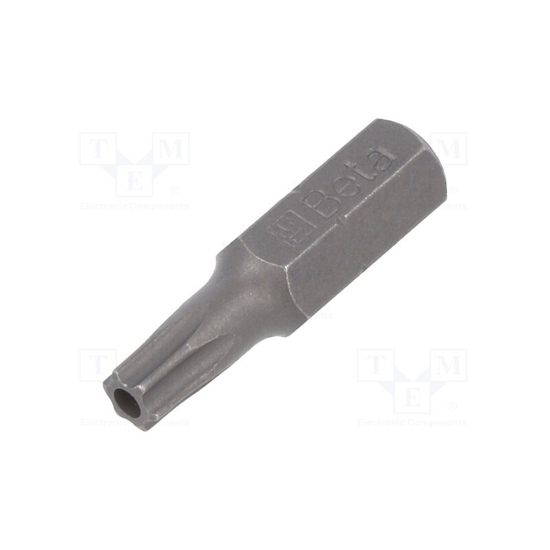 10 pcs : 861RTX/25 - Screwdriver bit, Torx® with protection, T25H, Overall len: 25mm
