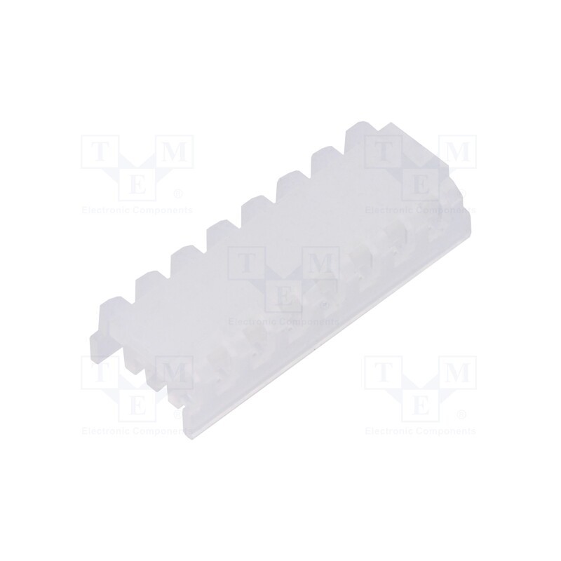 10 pcs : SCC100F-08-C - Protection cover, PIN: 8, end connector,pass through, 2.54mm
