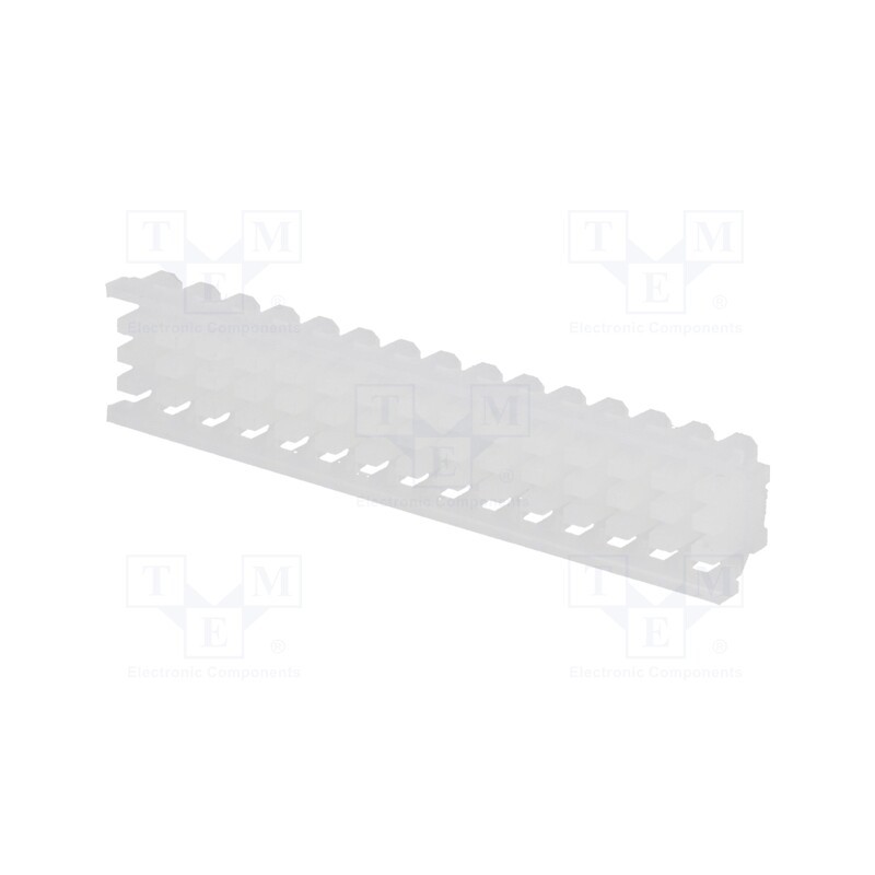 20 pcs : SCC100F-15-C - Protection cover, PIN: 15, end connector,pass through, 2.54mm