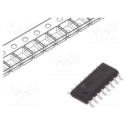 10 pcs : TBD62003AFWG,EL - IC: driver, transistor array, PSOP16, 0.5A, 2÷50V, Ch: 7, Uin: 0÷25V