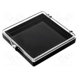 10 pcs : V5-96 - Container: single, polystyrene,polycarbonate, 65x65x10mm