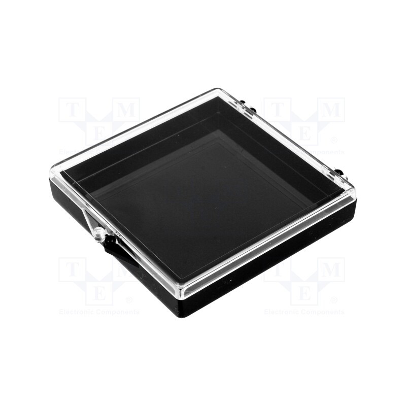 10 pcs : V5-96 - Container: single, polystyrene,polycarbonate, 65x65x10mm