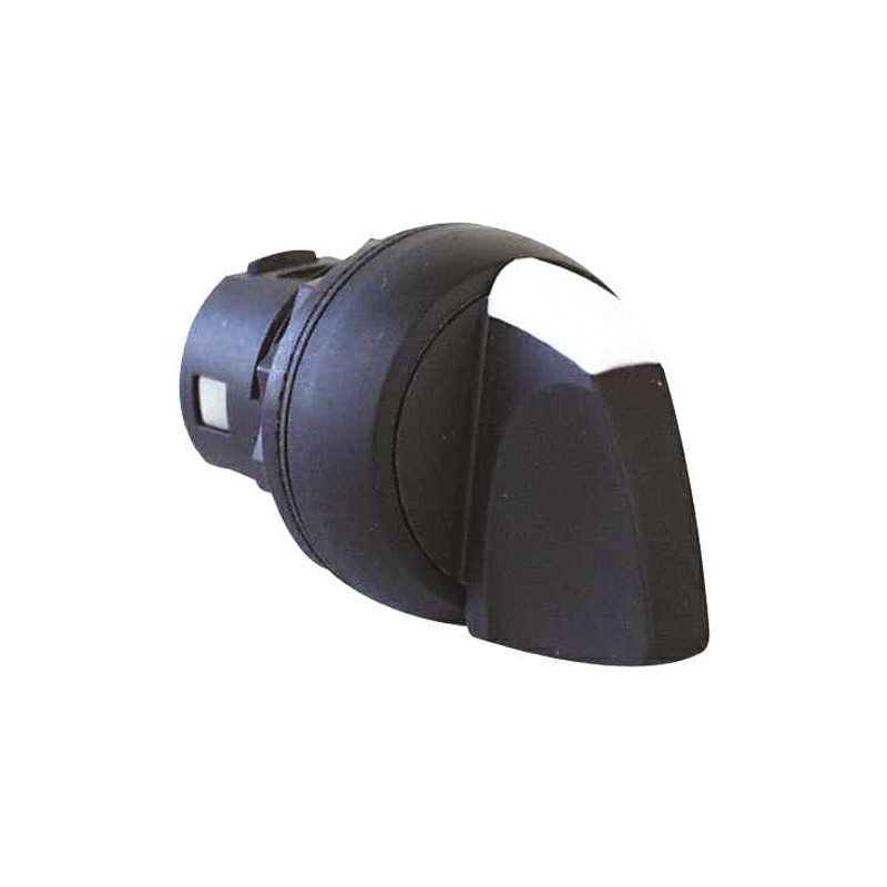 1 pcs - Allen Bradley 800F Series 2 Position Selector Switch Head, 22mm Cutout, Black Handle